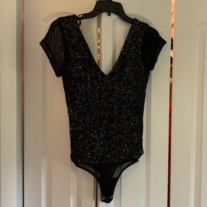 Bebe sparkle bodysuit